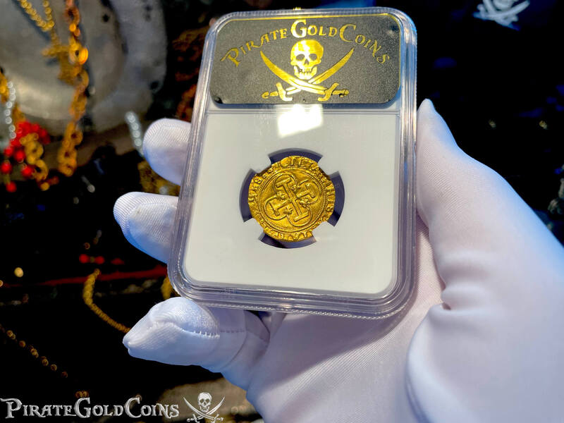 Spain 1 Escudo 1516-56 "Seville Mint" NGC 61 11