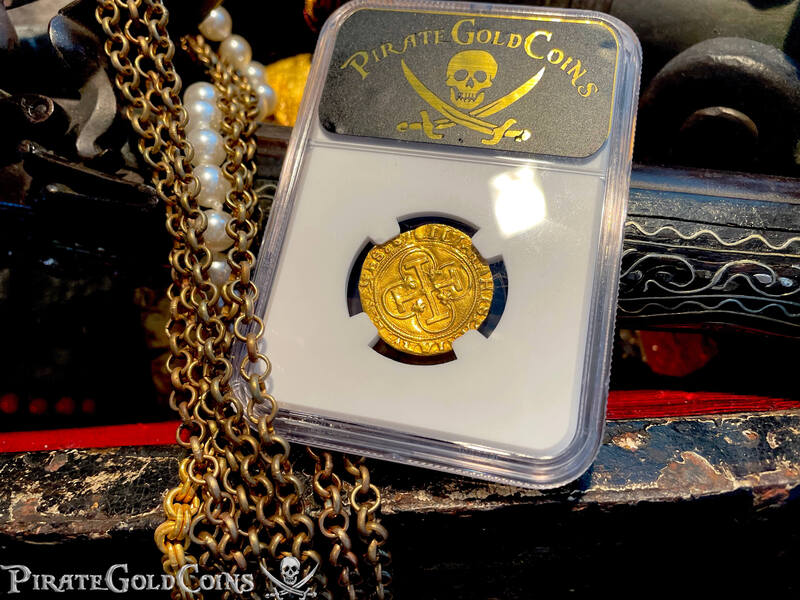 Spain 1 Escudo 1516-56 "Seville Mint" NGC 61 17