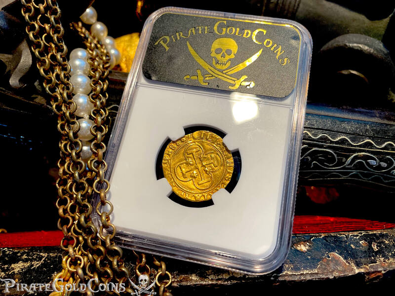 Spain 1 Escudo 1516-56 "Seville Mint" NGC 61 18