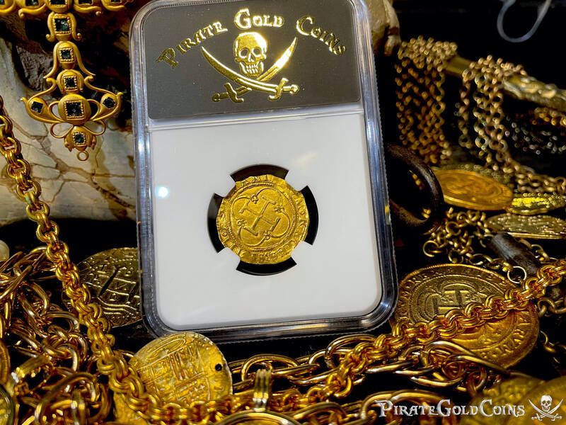 Spain 1 Escudo 1516-56 "Charles & Joanna" NGC 62 15