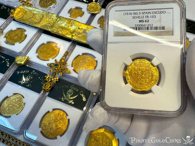 Spain 1 Escudo 1516-56's 6