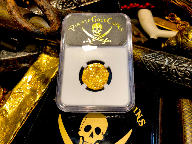 Spain 1 Escudo 1516-56 "Mint State Carlos & Johanna" NGC 62 8