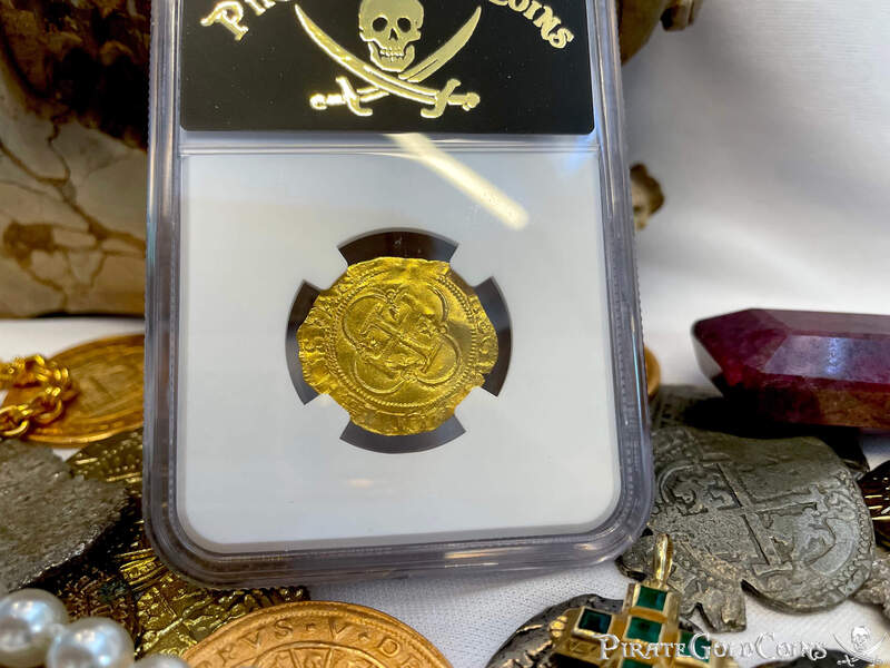 Spain 1 Escudo 1516-56 "Mint State" NGC 62 9