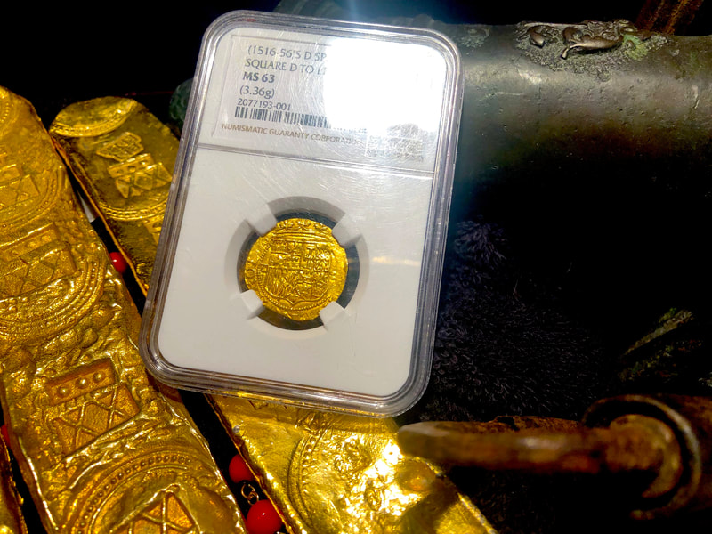 Spain 1 Escudo 1516-56 "Mint State" NGC 63 5