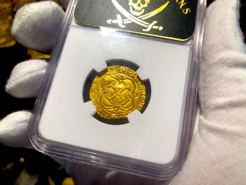 Spain 1 Escudo 1516-56 "Mint State" NGC 63 6