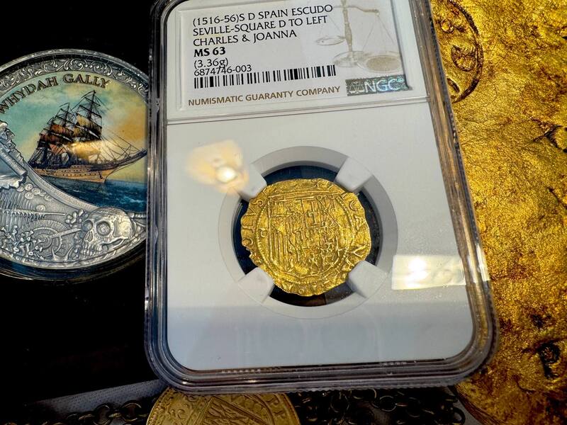 Spain 1 Escudo 1516-56's