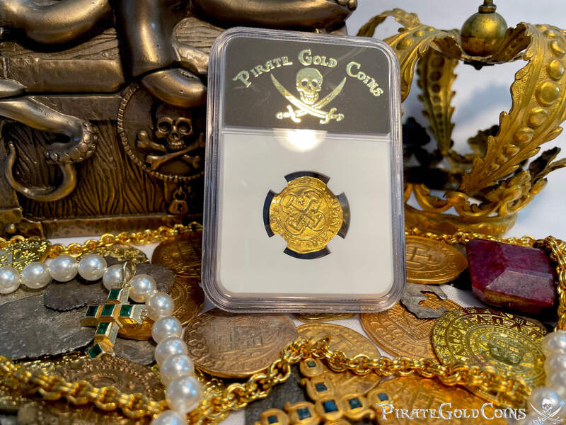 Spain 1 Escudo 1516-56 "Great Details" NGC AU 15