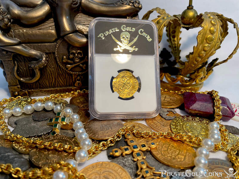 Spain 1 Escudo 1516-56 "Great Details" NGC AU 16