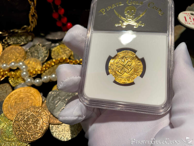 Spain 1 Escudo 1516-56 "Great Details" NGC AU 20