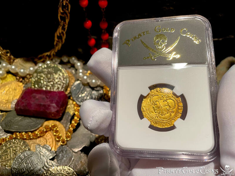 Spain 1 Escudo 1516-56 "Great Details" NGC UNC Dets 9