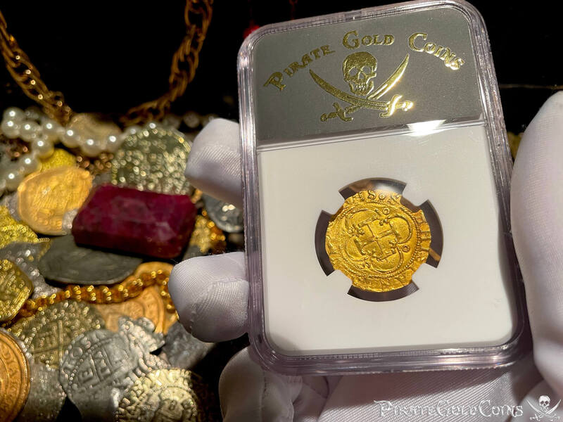 Spain 1 Escudo 1516-56 "Great Details" NGC UNC Dets 10