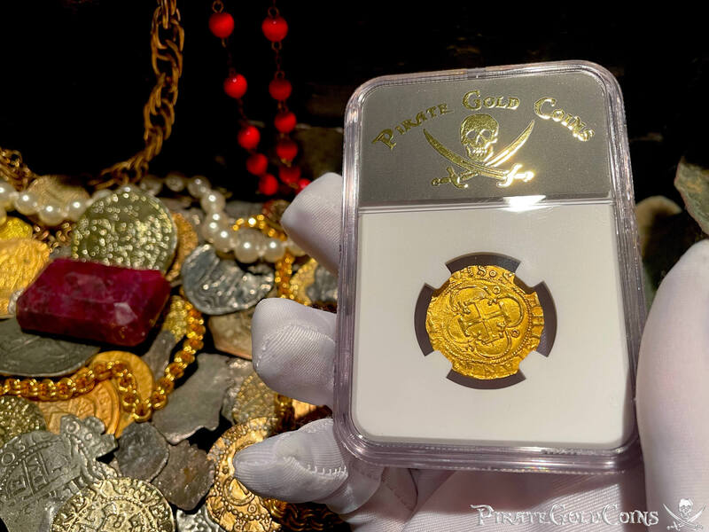 Spain 1 Escudo 1516-56 "Great Details" NGC UNC Dets 11