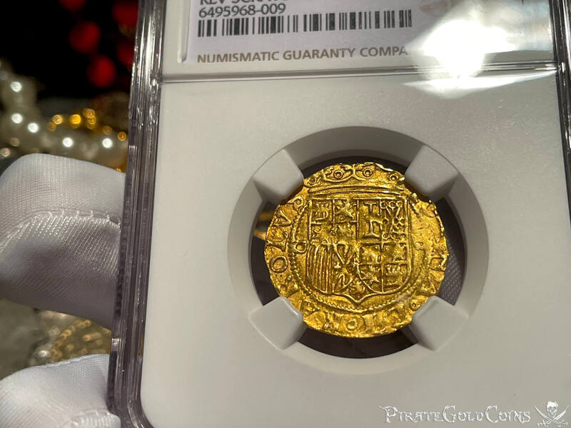 Spain 1 Escudo 1516-56 "Great Details" NGC UNC Dets 14