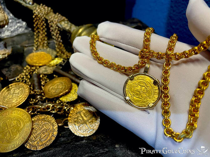 Spanish Gold Shipwreck Coin Jewelry 9