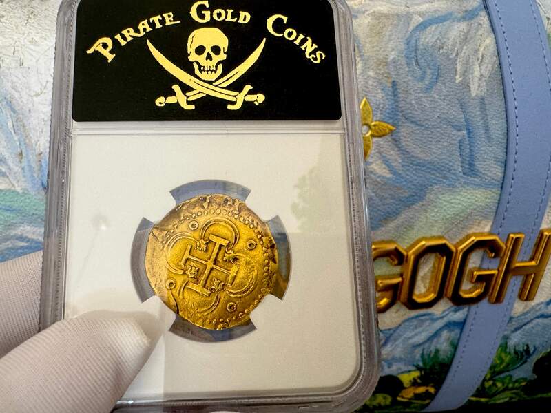 Spain 2 Escudos 1556-98 "Philip II" NGC AU 5