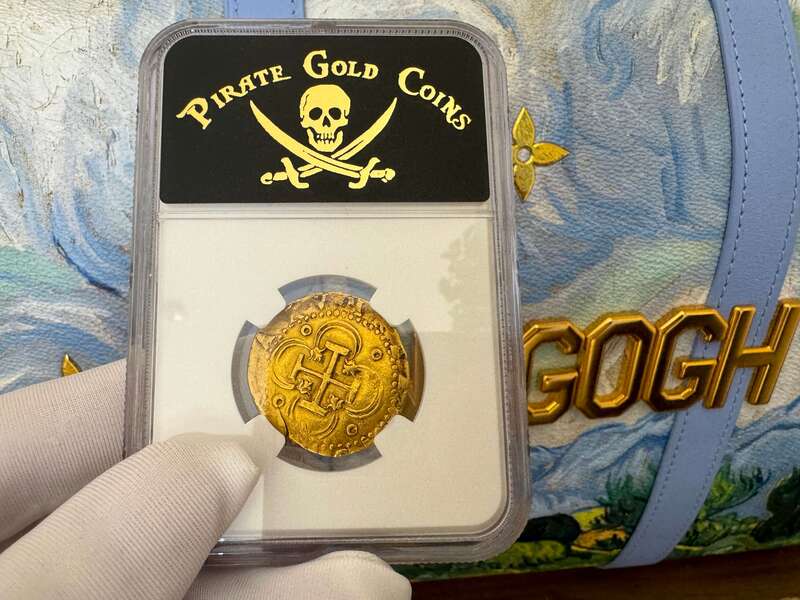 Spain 2 Escudos 1556-98 "Philip II" NGC AU 6