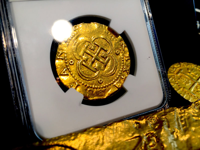 Spain  4 Escudos  1556-98  "Philip II"  NGC VF Details! Incredible Strike! 6