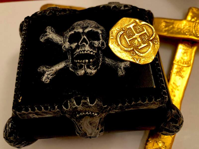 Spain 4 Escudos 1621-65 "Brute Style" Treasure Coin Raw 4