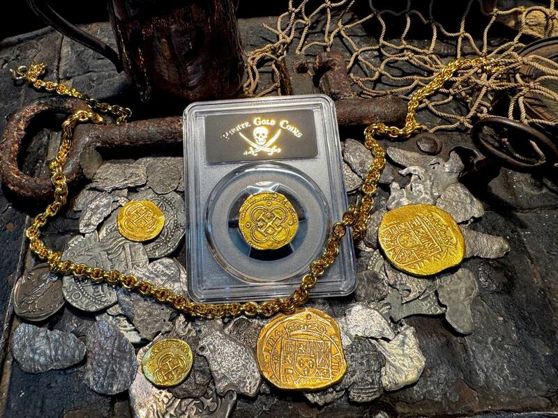 Spain 2 Escudos 1566-87 "Philip II" PCGS 55 10