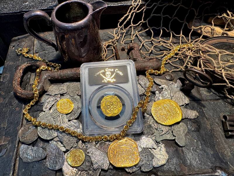 Spain 2 Escudos 1566-87 "Philip II" PCGS 55 9