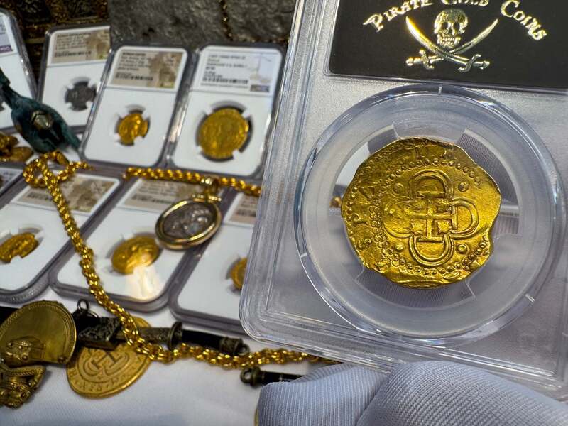 Spain 4 Escudos 1590 "Full 4 Digit Date" PCGS 40 6