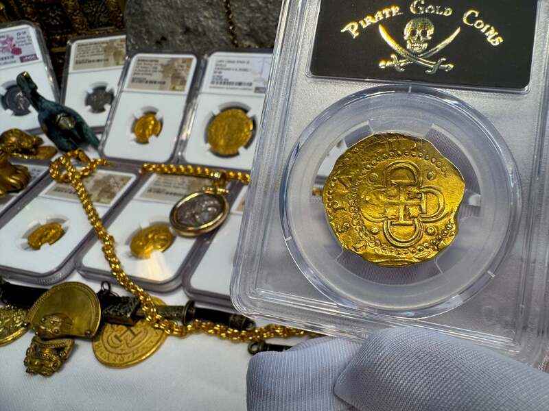 Spain 4 Escudos 1590 "Full 4 Digit Date" PCGS 40 8