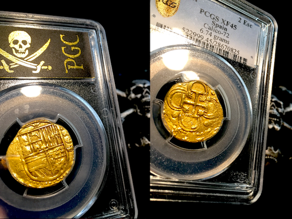 Spain Dated 2 Escudos 7