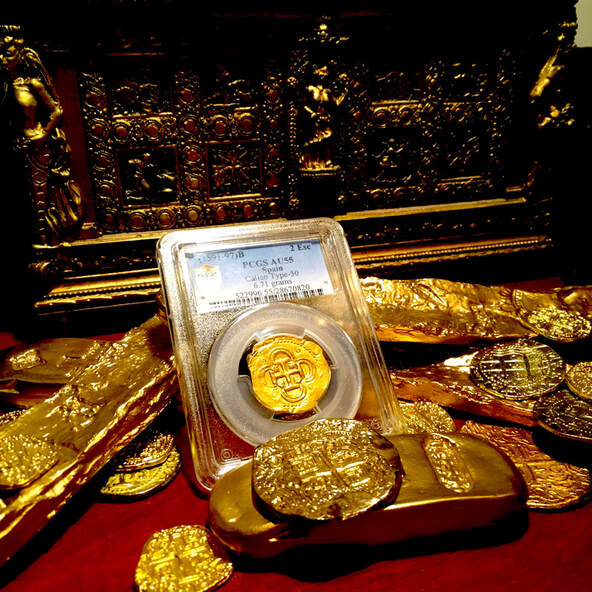 Spain 1598-21 2 Escudos 4