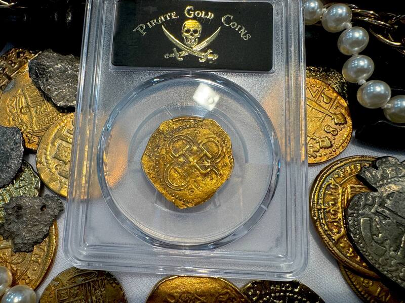 Spain 2 Escudos 1595 "Dated" PCGS 40 11