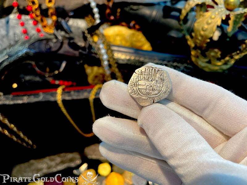 Spain 2 Reales 1596 "Dated! Toledo Mint" RAW 2