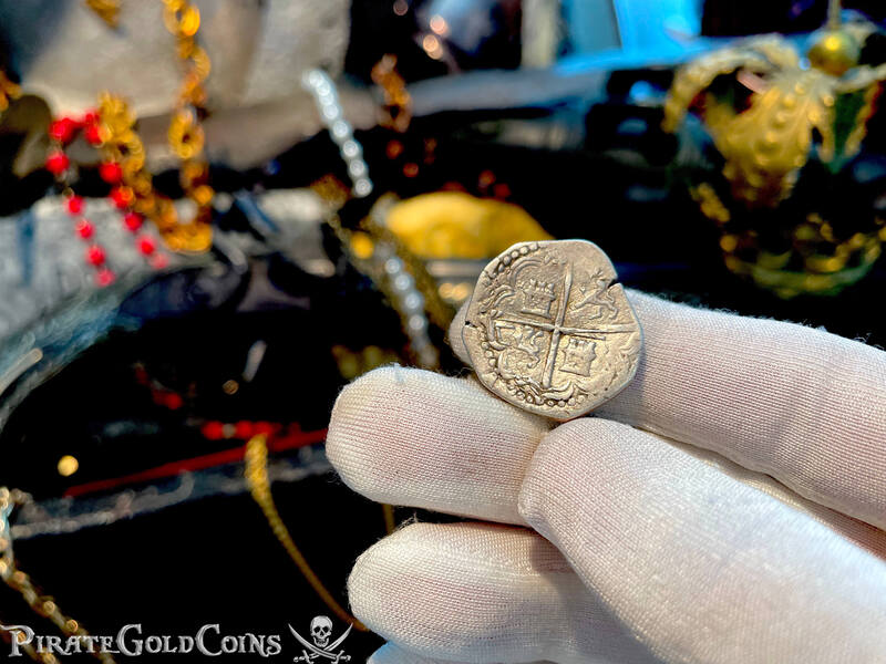 Spain 2 Reales 1596 "Dated! Toledo Mint" RAW 5