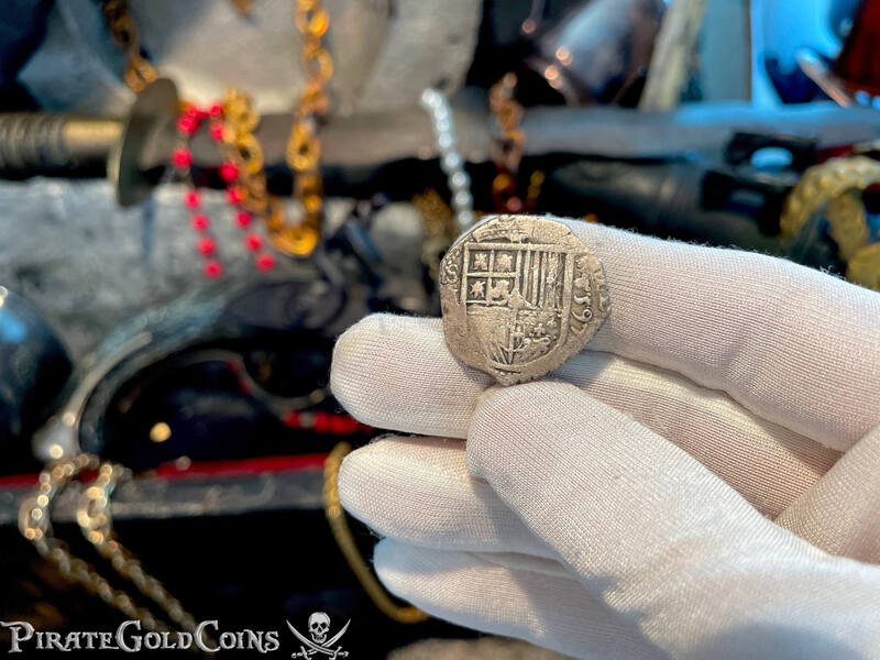 Spain 2 Reales 1597 "Full 4 Digit Date!" RAW