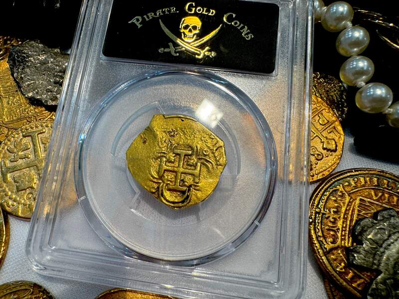 Spain 2 Escudos 1598-1612 "Philip IV" PCGS VF 2