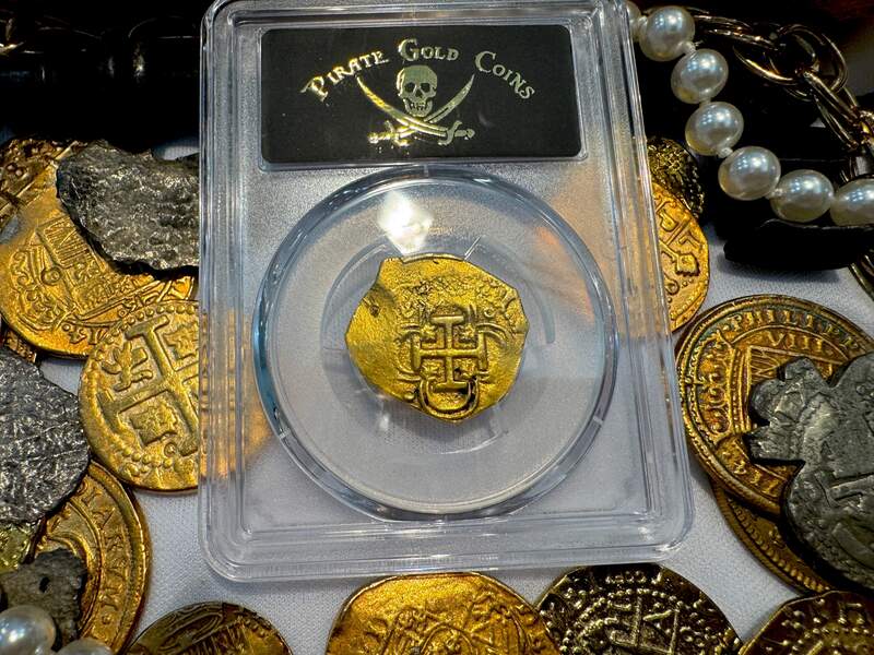 Spain 2 Escudos 1598-1612 "Philip IV" PCGS VF 4