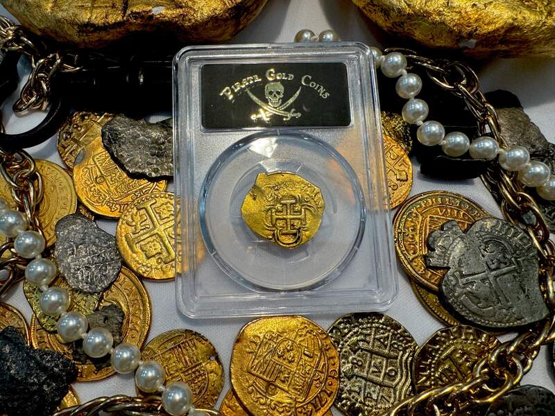 Spain 2 Escudos 1598-1612 "Philip IV" PCGS VF 7