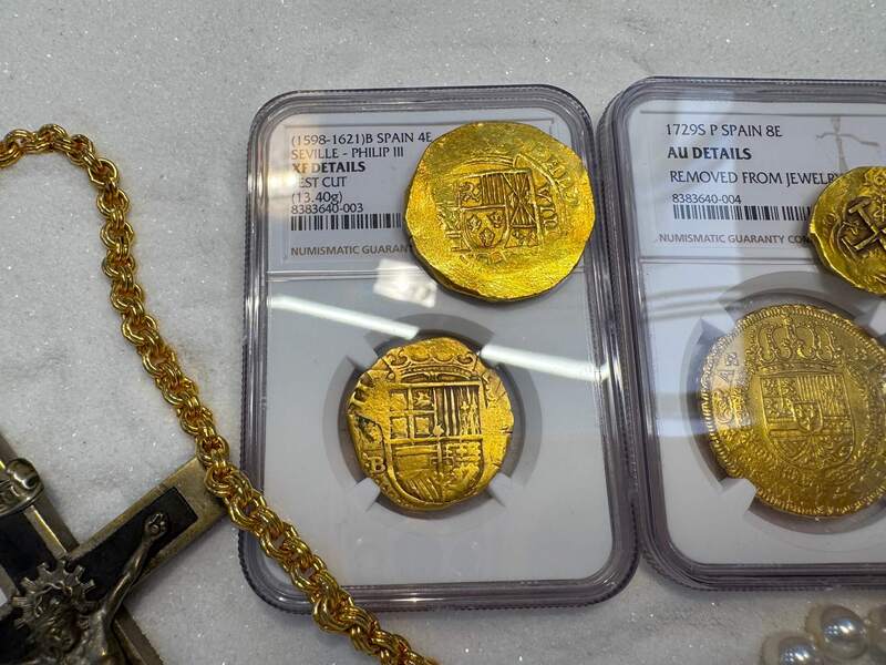 Spain 4 Escudos 1598-1621 "Philip III" NGC XF 20