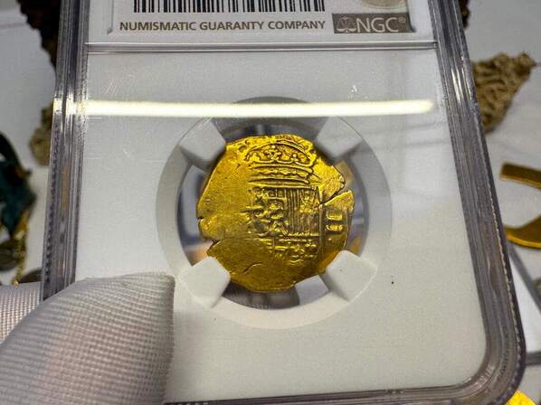 Spain 2 Escudos 1598-1665 "Philip III/ IV" NGC 53