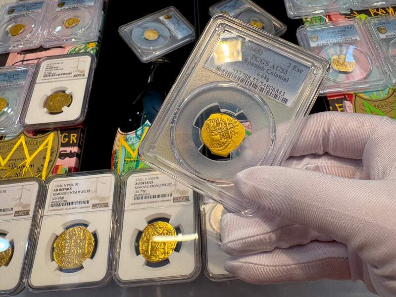 Spain 2 Escudos 1598-1621 "Philip III" PCGS 53 15