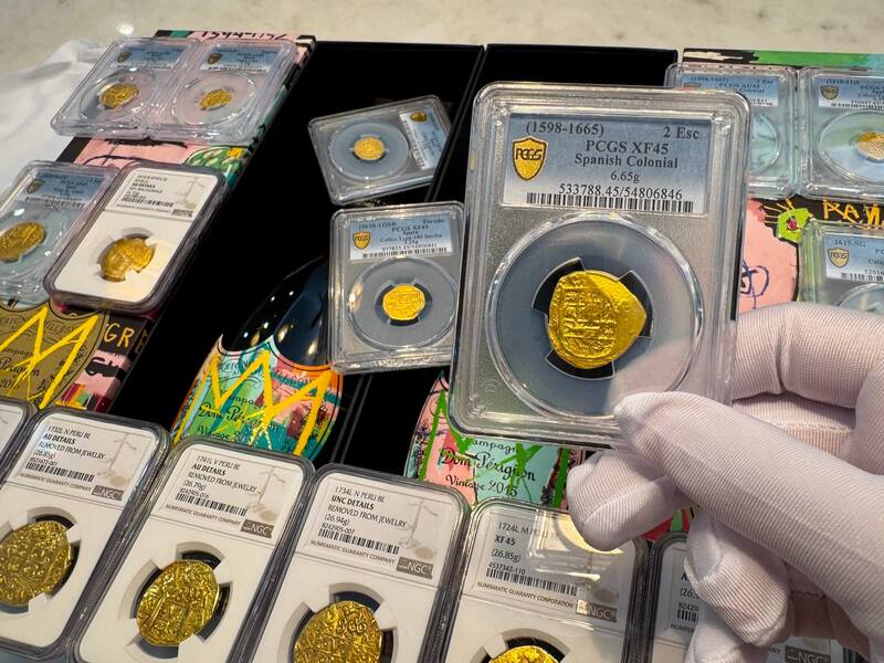 Spain 2 Escudos 1598-1665 "Philip III" PCGS 45 4