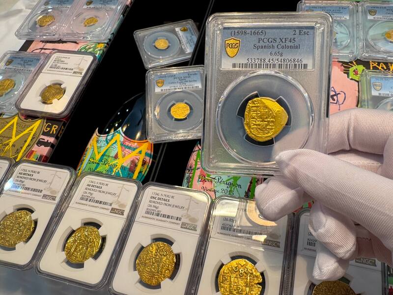 Spain 2 Escudos 1598-1665 "Philip III" PCGS 45 5