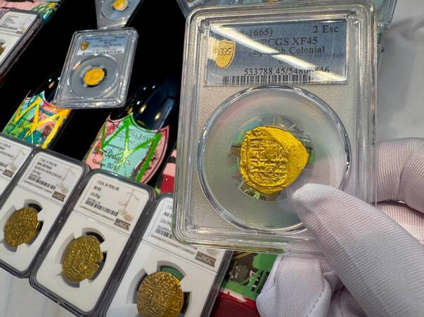 Spain 2 Escudos 1598-1665 "Philip III" PCGS 45