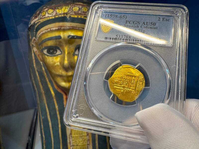 Spain 2 Escudos 1598-1665 "Philip III" PCGS 50 4