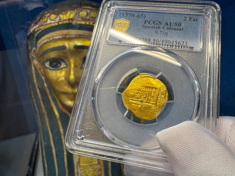 Spain 2 Escudos 1598-1665 "Philip III" PCGS 50 6