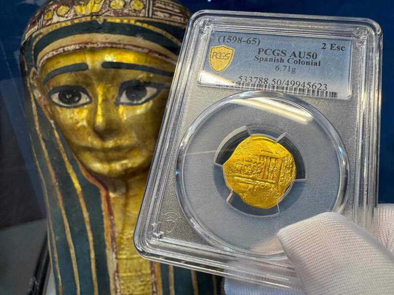 Spain 2 Escudos 1598-1665 "Philip III" PCGS 50 8