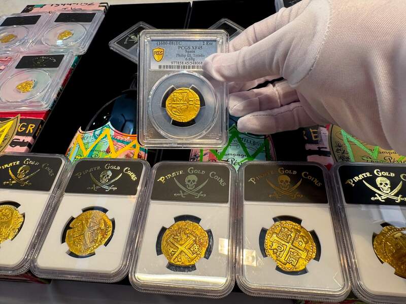 Spain 2 Escudos 1600/599 "Toledo" PCGS 45 17