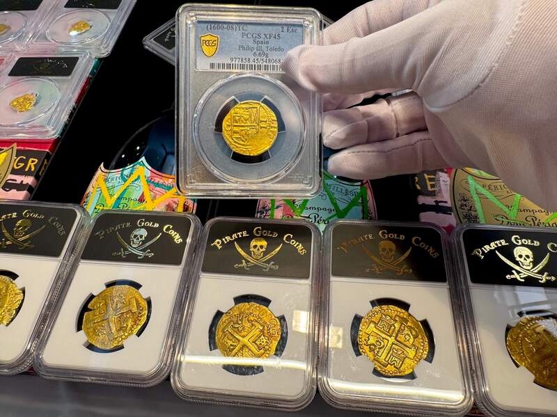 Spain 2 Escudos 1600/599 "Toledo" PCGS 45 20