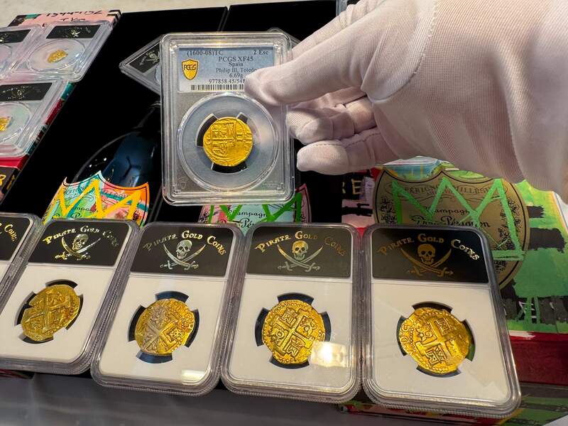 Spain 2 Escudos 1600/599 "Toledo" PCGS 45 5