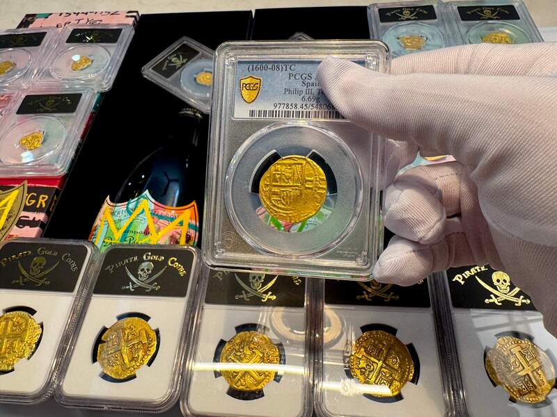 Spain 2 Escudos 1600/599 "Toledo" PCGS 45 8