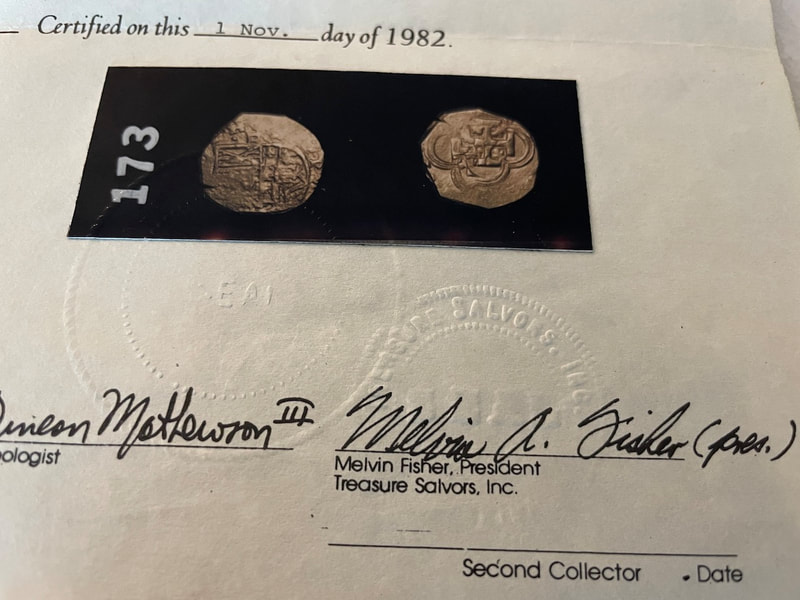 Spain 2 Escudos 1609-21 "Santa Margarita 1622 Shipwreck" PCGS 58 10