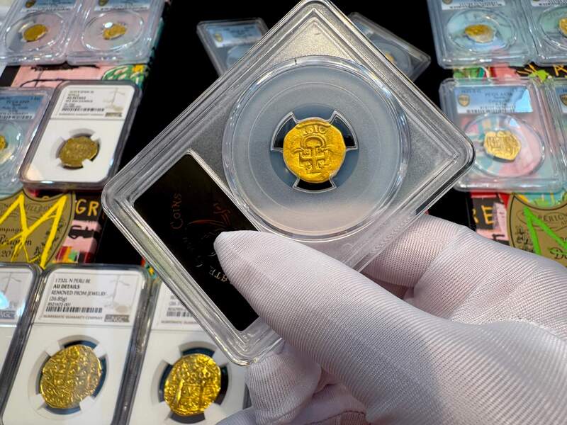 Spain 1 Escudo 1610 "Full Date" PCGS 45 10